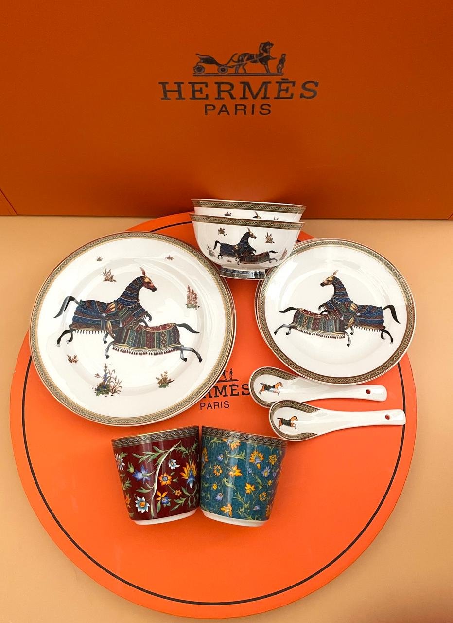 Hermes mini set for 2 person - Image 2 of 2